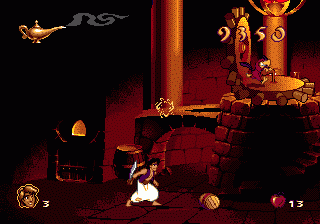 Aladdin screenshot for Genesis