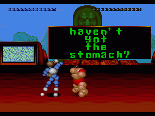 Ballz 3D: Fighting at its Ballziest screenshot for Genesis