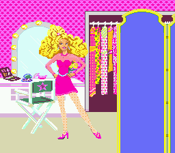 Barbie: Super Model screenshot for Genesis