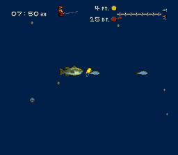 Bass Masters Classic: Pro Edition screenshot for Genesis