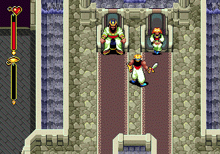 Beyond Oasis screenshot for Genesis