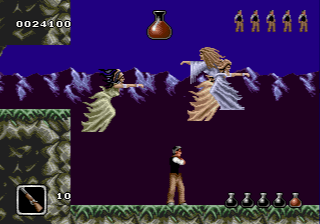 Bram Stoker's Dracula screenshot for Genesis