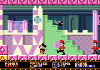 Castle of Illusion Starring Mickey Mouse screenshot for Genesis