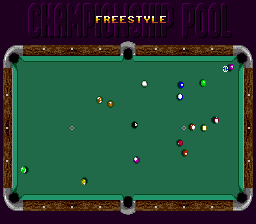 Championship Pool screenshot for Genesis