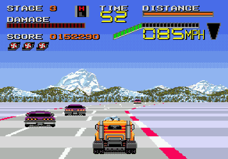 Chase H.Q. II screenshot for Genesis
