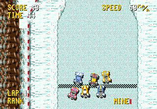 Combat Cars screenshot for Genesis