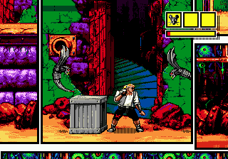 Comix Zone screenshot for Genesis