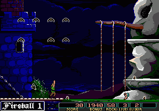 Dark Castle screenshot for Genesis