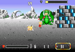 Death Duel screenshot for Genesis