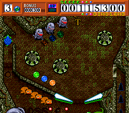 Dino Land screenshot for Genesis