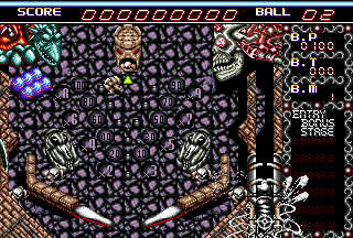 Dragon's Fury screenshot for Genesis