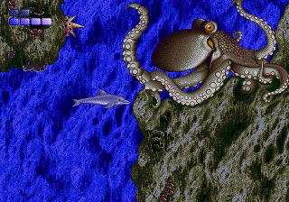 Ecco the Dolphin screenshot for Genesis