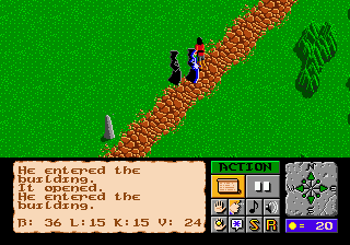 Faery Tale Adventure screenshot for Genesis