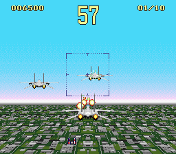 G-LOC: Air Battle screenshot for Genesis