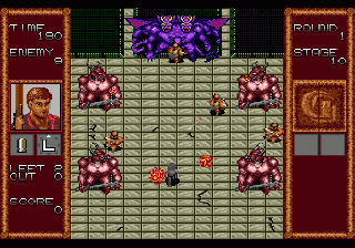 Gain Ground screenshot for Genesis