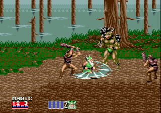 Golden Axe II screenshot for Genesis