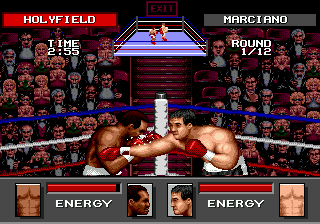 Greatest Heavyweights screenshot for Genesis