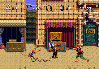 Instruments of Chaos starring Young Indiana Jones screenshot for Genesis