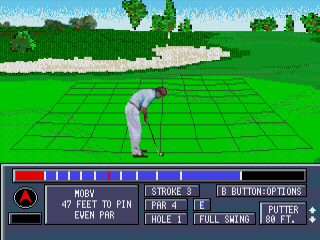 Jack Nicklaus' Power Challenge Golf screenshot for Genesis