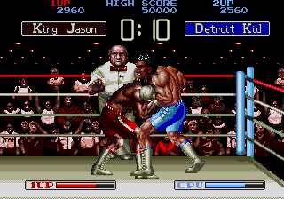 James "Buster" Douglas Knock Out Boxing screenshot for Genesis