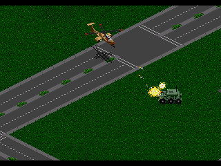 Jungle Strike screenshot for Genesis
