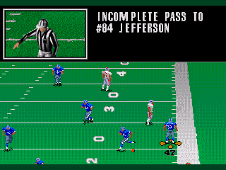 Madden NFL '97 screenshot for Genesis