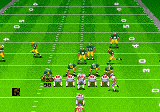 Madden NFL '98 screenshot for Genesis