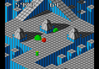 Marble Madness screenshot for Genesis