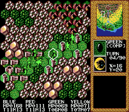 Master of Monsters screenshot for Genesis