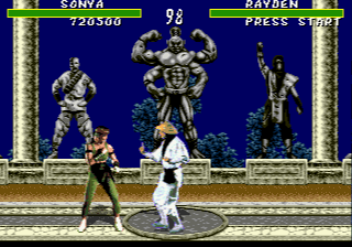 Mortal Kombat screenshot for Genesis