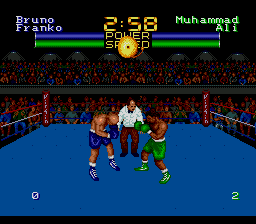 Muhammad Ali Heavyweight Boxing screenshot for Genesis