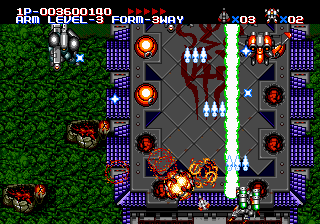 MUSHA screenshot for Genesis