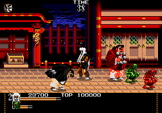 Mystical Fighter screenshot for Genesis