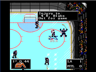 NHL 94 screenshot for Genesis