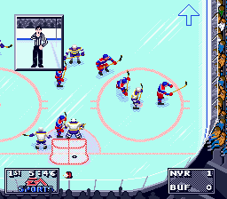 NHL 95 screenshot for Genesis