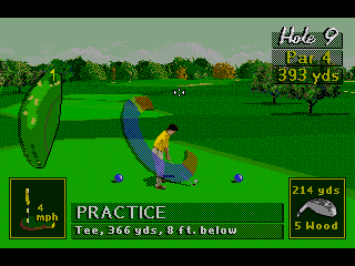 PGA Tour 96 screenshot for Genesis