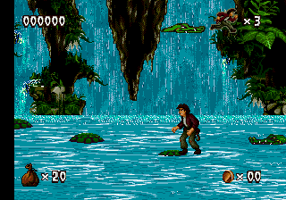 Pitfall: The Mayan Adventure screenshot for Genesis