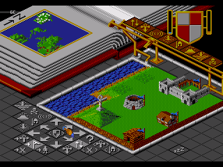 Populous screenshot for Genesis