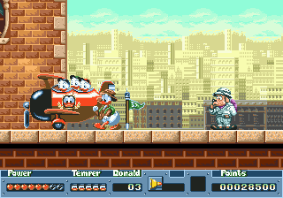 Quackshot starring Donald Duck screenshot for Genesis