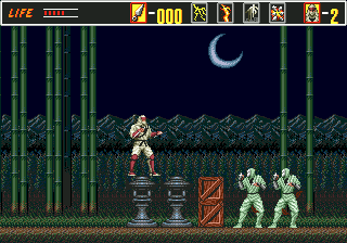 Revenge of Shinobi screenshot for Genesis