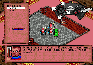 Rings of Power screenshot for Genesis