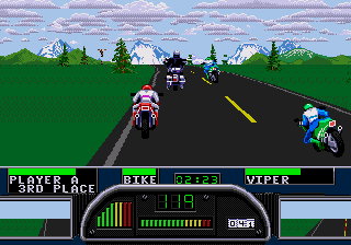 Road Rash 2 screenshot for Genesis