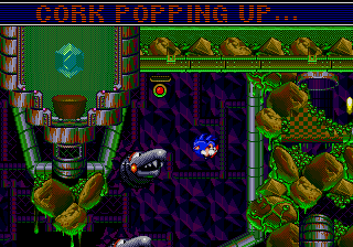 Sonic Spinball screenshot for Genesis