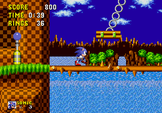 Sonic the Hedgehog screenshot for Genesis