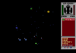 Star Control screenshot for Genesis