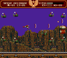 Steel Empire screenshot for Genesis