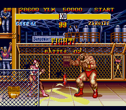 Street Fighter II: Champion Edition screenshot for Genesis