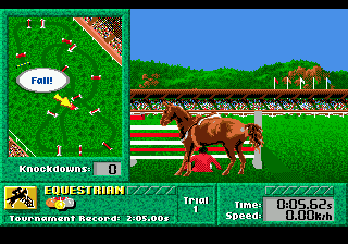 Summer Challenge screenshot for Genesis