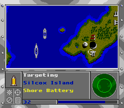 Super Battleship screenshot for Genesis