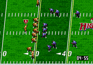 Super High Impact screenshot for Genesis